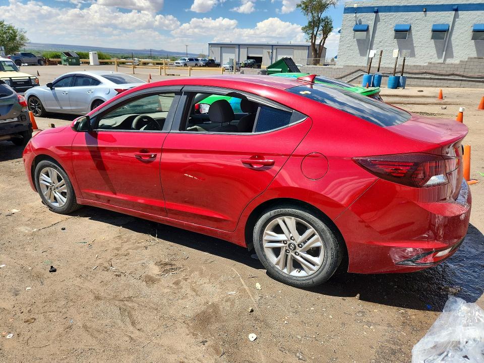 2019 Hyundai Elantra VIN KMHD84LF1KU766389 COPART salvage auction — VANDALISM, Nm - Cert Of Title-Salvage, sold $2,650 on 2026-07-20 (photo 2)