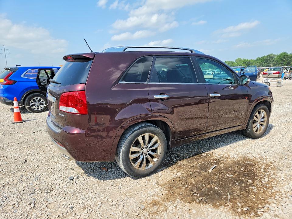 2013 Kia Sorento VIN 5XYKW4A28DG387802 COPART salvage auction — MECHANICAL, Oh - Certificate Of Title, sold $1,250 on 2026-07-10 (photo 3)