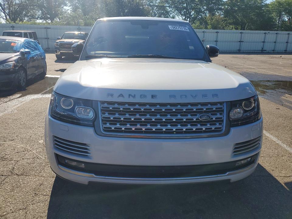 2016 Land rover RANGE ROVER VIN SALGV3EF1GA300898 COPART salvage auction — MINOR DENT/SCRATCHES, Oh - Certificate Of Title (P), sold $10,700 on 2026-07-24 (photo 5)