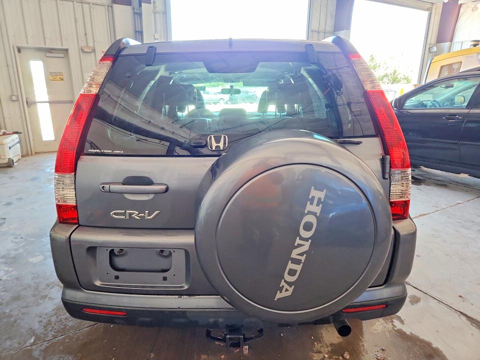 2006 Honda Cr-v VIN JHLRD78936C002715 COPART salvage auction — FRONT END, Wi - Certificate Of Title, sold $1,250 on 2026-07-06 (photo 6)