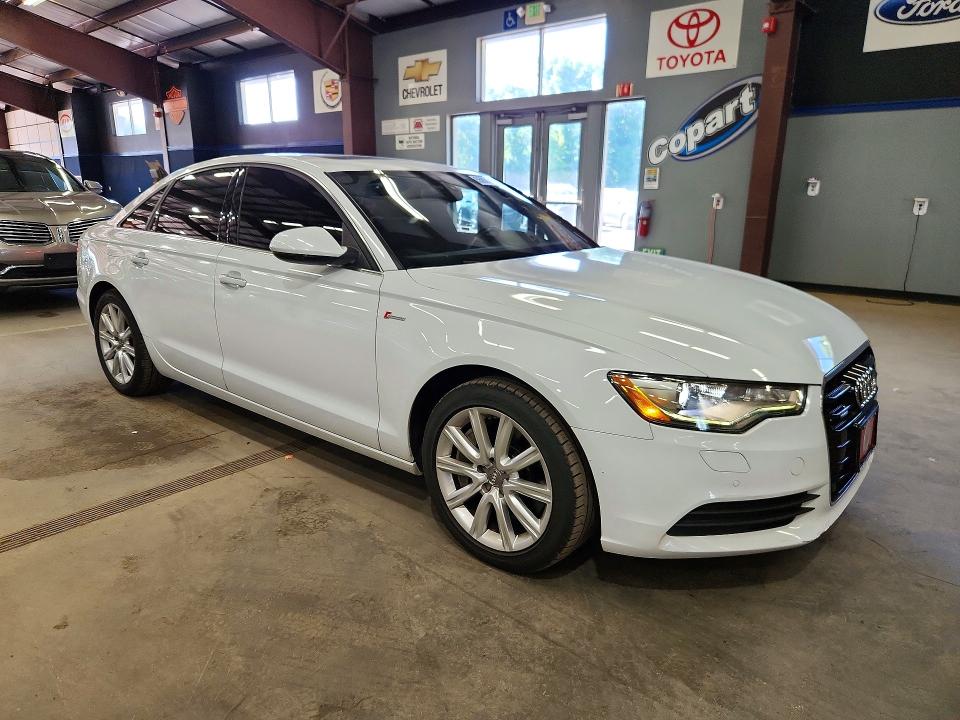 2014 Audi A6 VIN WAUFGAFC6EN016692 COPART salvage auction — MINOR DENT/SCRATCHES, Ct - Certificate Of Title (P), sold $3,450 on 2026-07-08 (photo 4)