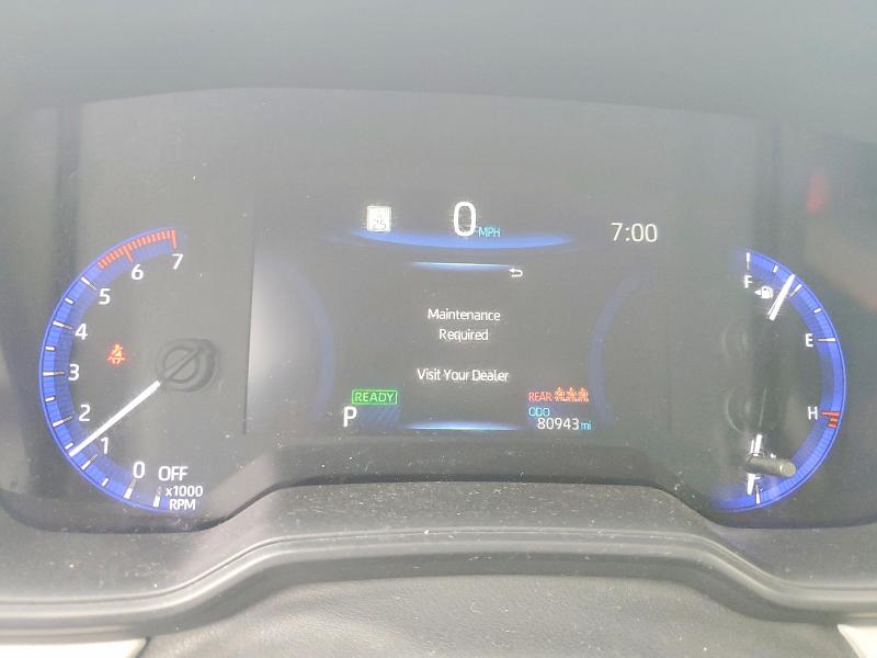 2021 Toyota Corolla VIN JTDEAMDE4MJ006674 COPART salvage auction — FRONT END, Salvage Title, sold $5,100 on 2026-07-24 (photo 9)