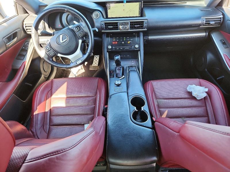 2018 Lexus Is VIN JTHC81D27J5030087 COPART salvage auction — WATER/FLOOD, Ny - Mv907A-Flood Salvage, sold $3,700 on 2026-07-13 (photo 8)