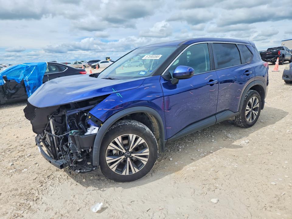 2022 Nissan Rogue VIN 5N1BT3BB5NC674629 COPART salvage auction — FRONT END, Tx - Salvage Vehicle Title, sold $4,250 on 2026-07-02 (photo 1)