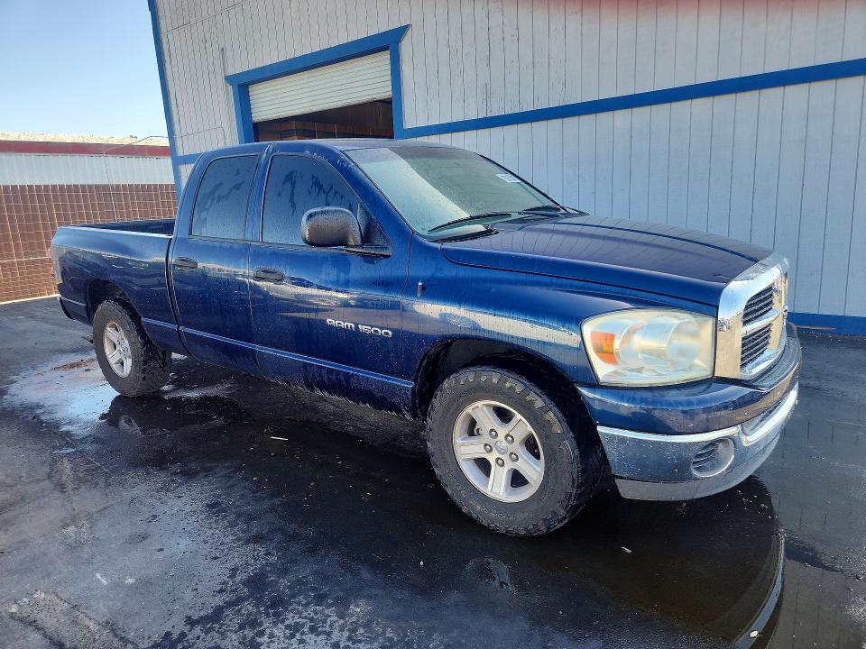 2007 Dodge Ram 1500 VIN 1D7HA18N77J602085 COPART salvage auction — MINOR DENT/SCRATCHES, NV - CERTIFICATE OF TITLE, sold $425 on 2026-07-09 (photo 4)