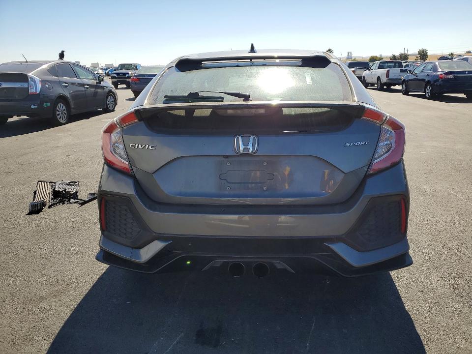 2017 Honda Civic VIN SHHFK7H45HU420577 COPART salvage auction — FRONT END, CA - SALVAGE CERTIFICATE, sold $425 on 2026-07-13 (photo 6)