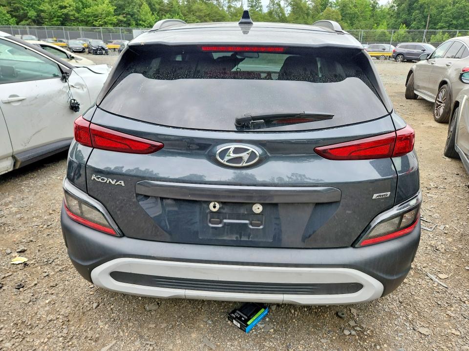 2022 Hyundai VIN KM8K3CAB6NU844413 COPART salvage auction — FRONT END, Md - Cert Of Salvage > 75% Damage, sold $1,600 on 2026-07-02 (photo 7)