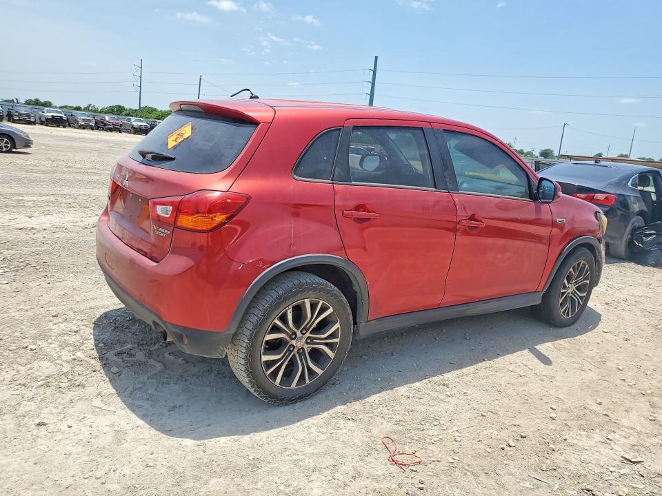 2016 Mitsubishi Outlander VIN JA4AP3AUXGZ064226 COPART salvage auction — FRONT END, TX - CERTIFICATE OF TITLE (P), sold $1,050 on 2026-07-28 (photo 3)