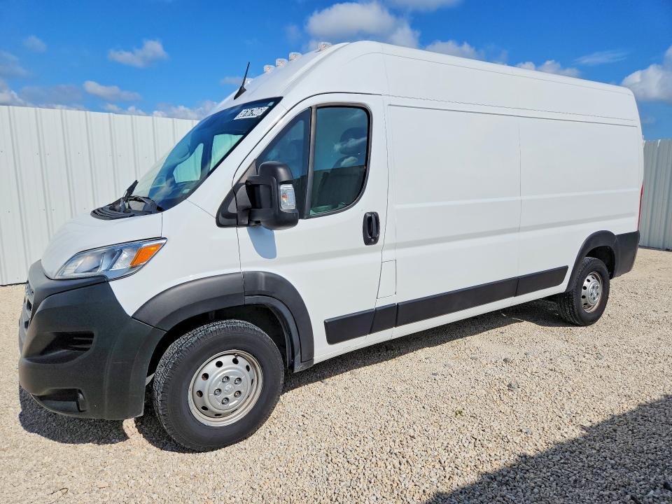 2023 Ram Promaster 2500 VIN 3C6LRVDG0PE571956 COPART salvage auction — MINOR DENT/SCRATCHES, Fl - Certificate Of Title, sold $17,400 on 2026-07-22 (photo 1)