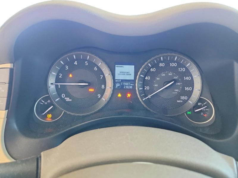 2016 Infiniti VIN JN1BY1AP7GM220700 COPART salvage auction — FRONT END, Fl - Certificate Of Title, sold $1,300 on 2026-07-21 (photo 9)
