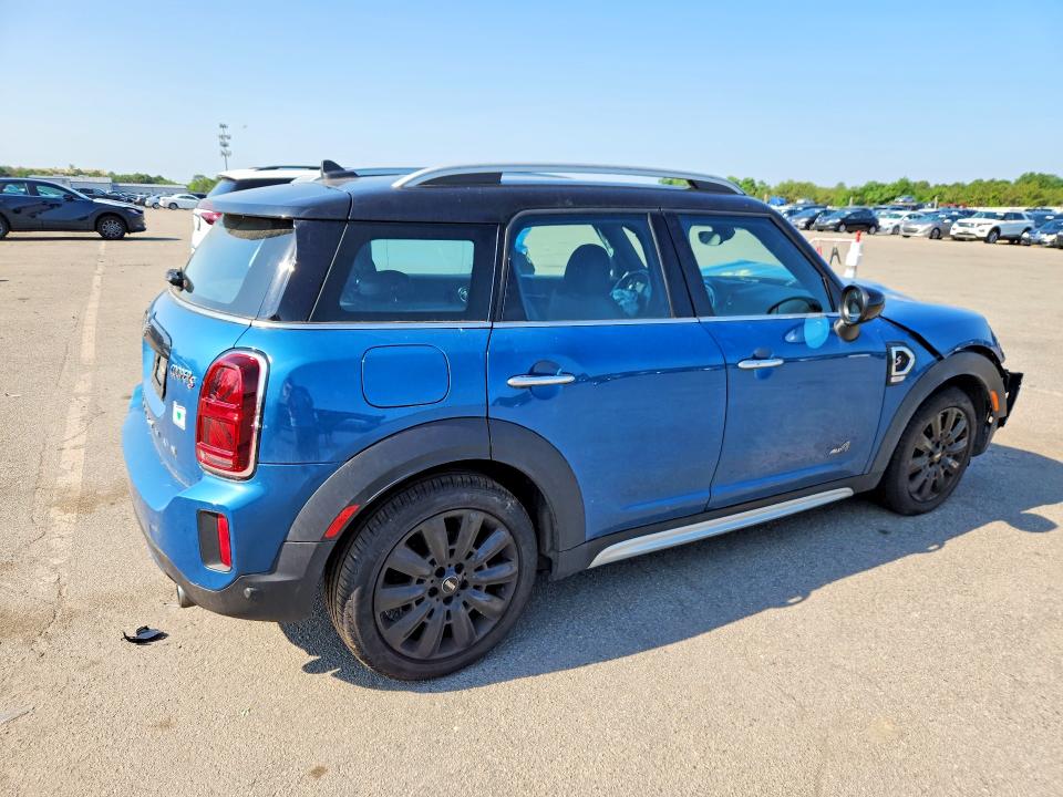 2022 Mini Cooper VIN WMZ83BR04N3N99399 COPART salvage auction — FRONT END, Ny - Mv-907A Salvage Certificate, sold $3,250 on 2026-07-20 (photo 3)