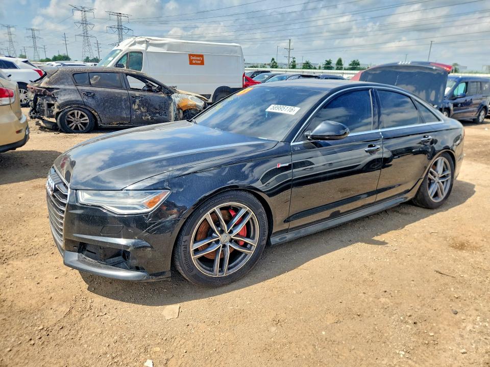 2016 Audi A6 VIN WAUFGAFC3GN070955 — COPART salvage auction photo
