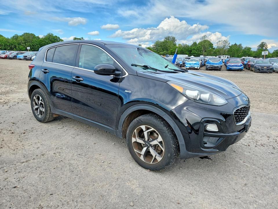 2020 Kia Sportage VIN KNDPMCAC2L7815468 COPART salvage auction — FRONT END, Salvage Title, sold $4,400 on 2026-07-22 (photo 4)