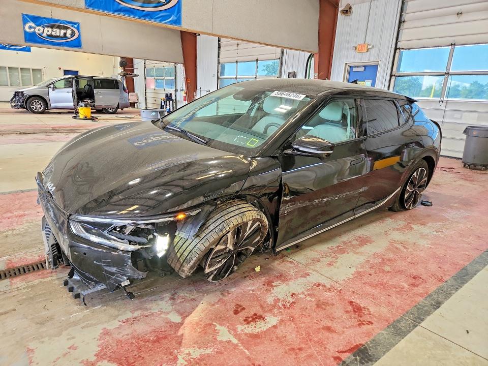2022 Kia Ev6 VIN KNDC3DLC9N5053503 COPART salvage auction — SIDE, Ny - Mv-907A Salvage Certificate, sold $5,000 on 2026-07-06 (photo 1)