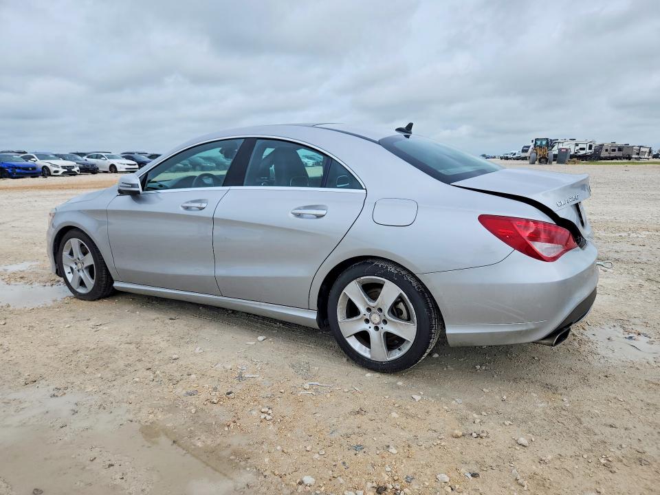 2015 Mercedes-benz Cla-klasse VIN WDDSJ4EB2FN177139 COPART salvage auction — UNDERCARRIAGE, TX - SALVAGE VEHICLE TITLE, sold $750 on 2026-07-02 (photo 2)