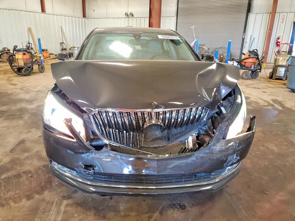 2014 Buick Lacrosse VIN 1G4GB5G39EF166989 COPART salvage auction — FRONT END, Mi - Certificate Of Title, sold $825 on 2026-07-10 (photo 5)