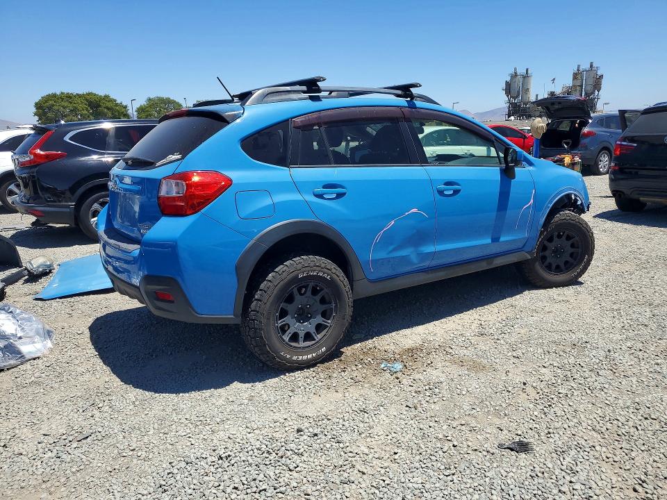 2016 Subaru Xv VIN JF2GPABC3G8321602 COPART salvage auction — FRONT END, CA - SALVAGE CERTIFICATE, sold $2,350 on 2026-07-28 (photo 3)