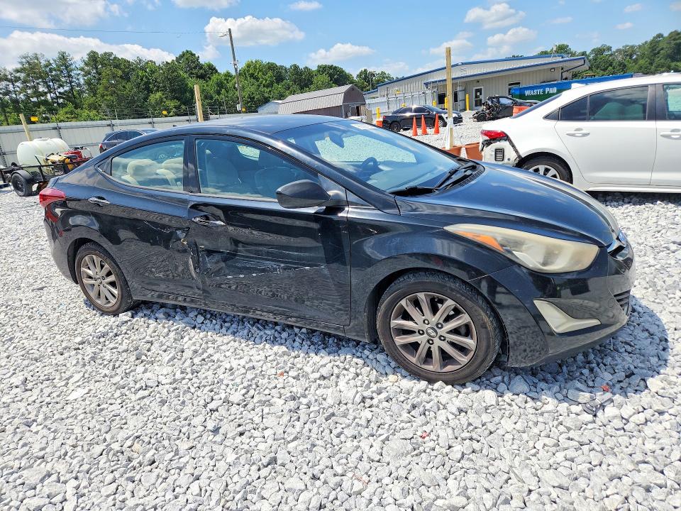 2014 Hyundai Elantra VIN KMHDH4AE3EU059955 COPART salvage auction — SIDE, Ga - Cert Of Title-Salvage, sold $275 on 2026-07-28 (photo 4)
