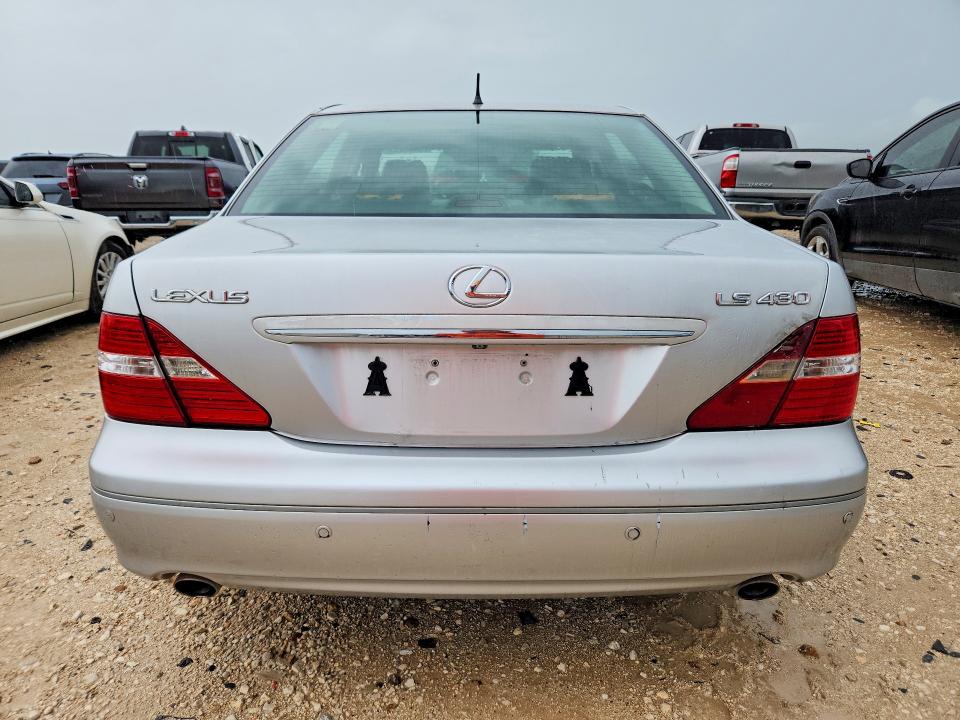 2004 Lexus Ls 430 VIN JTHBN36F540130125 COPART salvage auction — FRONT END, MT - CERTIFICATE OF TITLE, sold $125 on 2026-07-30 (photo 6)