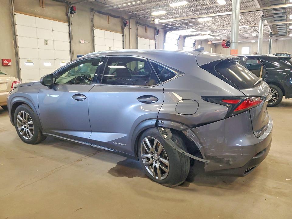 2015 Lexus Nx VIN JTJBJRBZ1F2027630 COPART salvage auction — REAR END, Mn - Cert Of Title-Salvage, sold $3,100 on 2026-07-14 (photo 2)