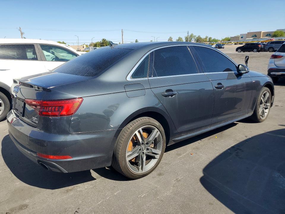 2017 Audi A4 VIN WAUENAF46HN040862 COPART salvage auction — FRONT END, NV - CERTIFICATE OF TITLE, sold $2,450 on 2026-07-27 (photo 3)