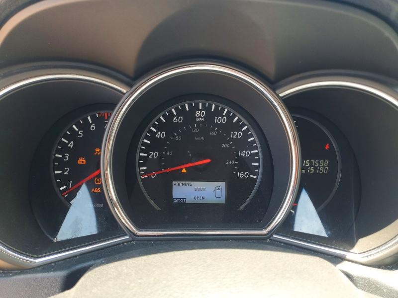 2014 Nissan Murano VIN JN8AZ1MU3EW421930 COPART salvage auction — SIDE, Nc - Salvage Certificate Of Title, sold $1,400 on 2026-07-27 (photo 9)
