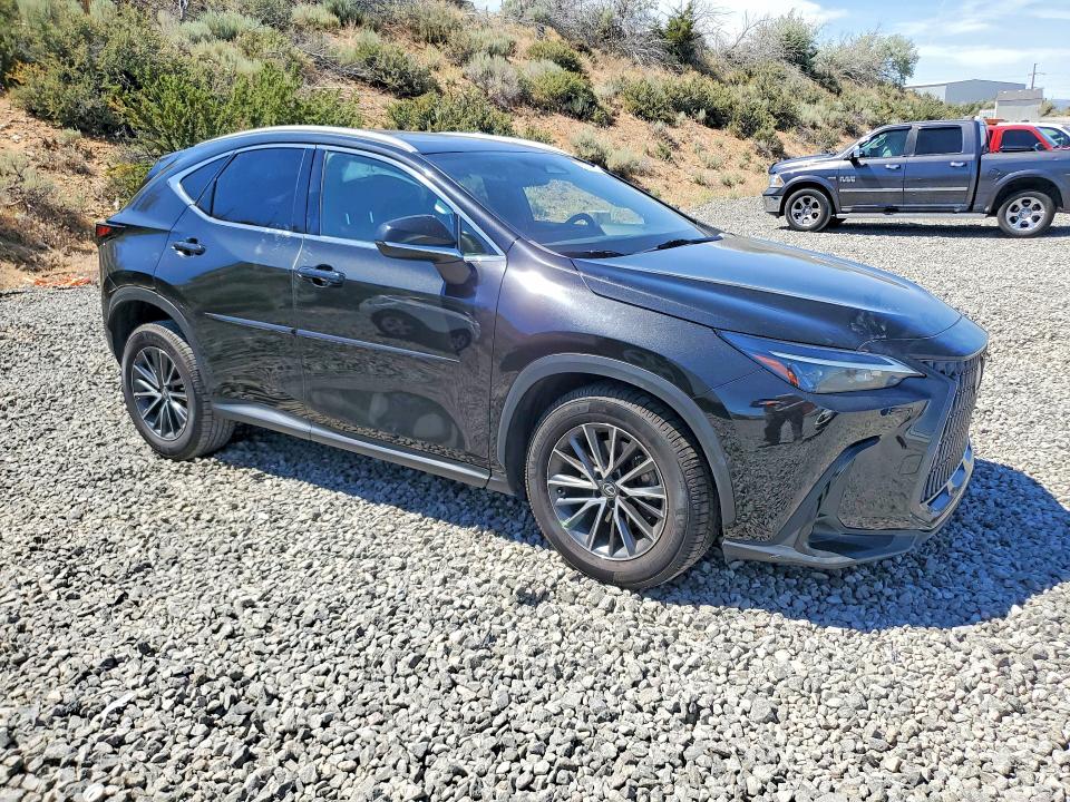 2023 Lexus Nx VIN 2T2GGCEZXPC020545 COPART salvage auction — SIDE, Nv - Salvage Title, sold $15,300 on 2026-07-02 (photo 4)
