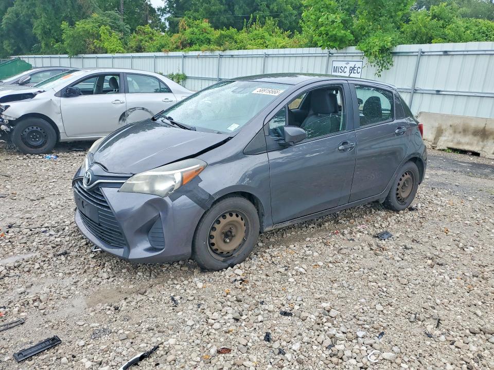 2017 Toyota Yaris VIN VNKKTUD34HA075731 — COPART salvage auction photo