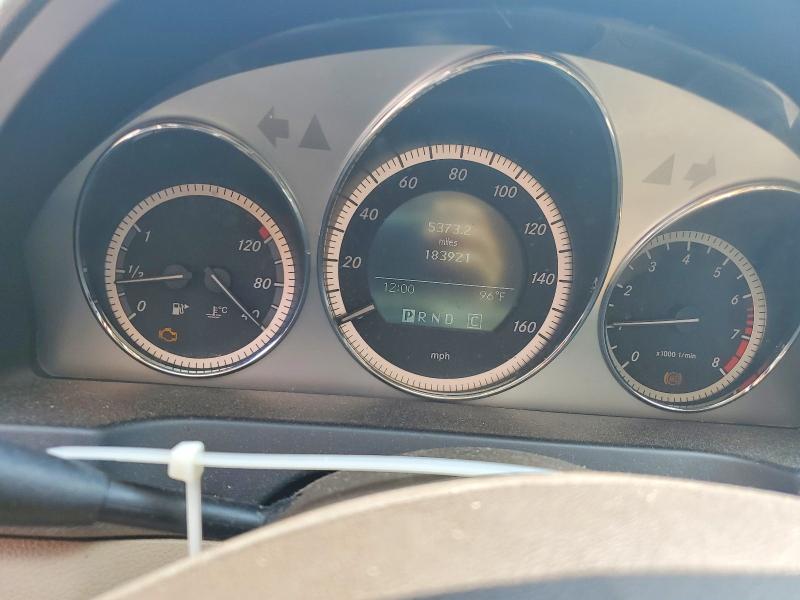 2010 Mercedes-benz C-klasse VIN WDDGF8BBXAR106775 COPART salvage auction — FRONT END, SC - CERT OF TITLE-SALVAGE, sold $525 on 2026-08-17 (photo 9)