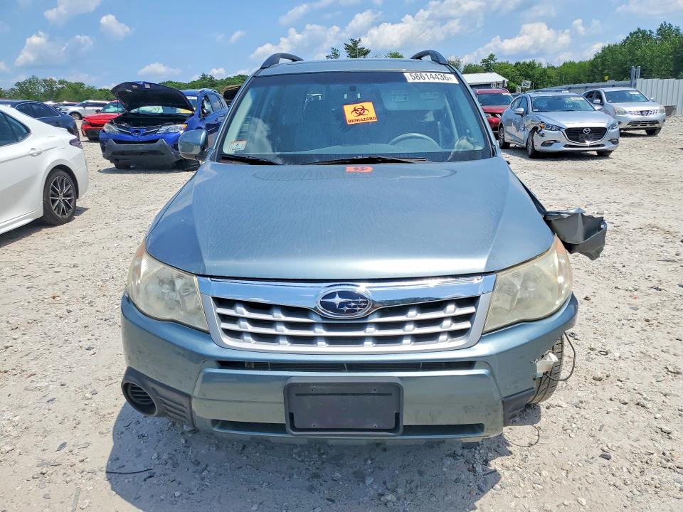 2011 Subaru Forester VIN JF2SHADC0BH759474 COPART salvage auction — FRONT END, Ma - Cert Of Title-Reconstrctd Coll, sold $500 on 2026-07-08 (photo 5)