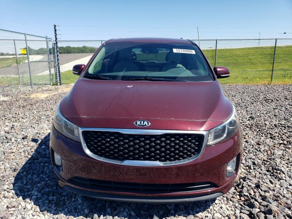 2015 Kia SEDONA VIN KNDMC5C15F6045127 COPART salvage auction — SIDE, IN - CERT OF TITLE-SALVAGE TITLE, sold $900 on 2026-07-07 (photo 5)