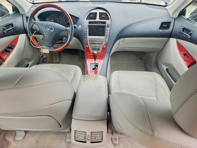 2008 Lexus Es 350 VIN JTHBJ46G182236625 COPART salvage auction — REAR END, Oh - Cert Of Title-Salvage, sold $1,300 on 2026-07-24 (photo 8)