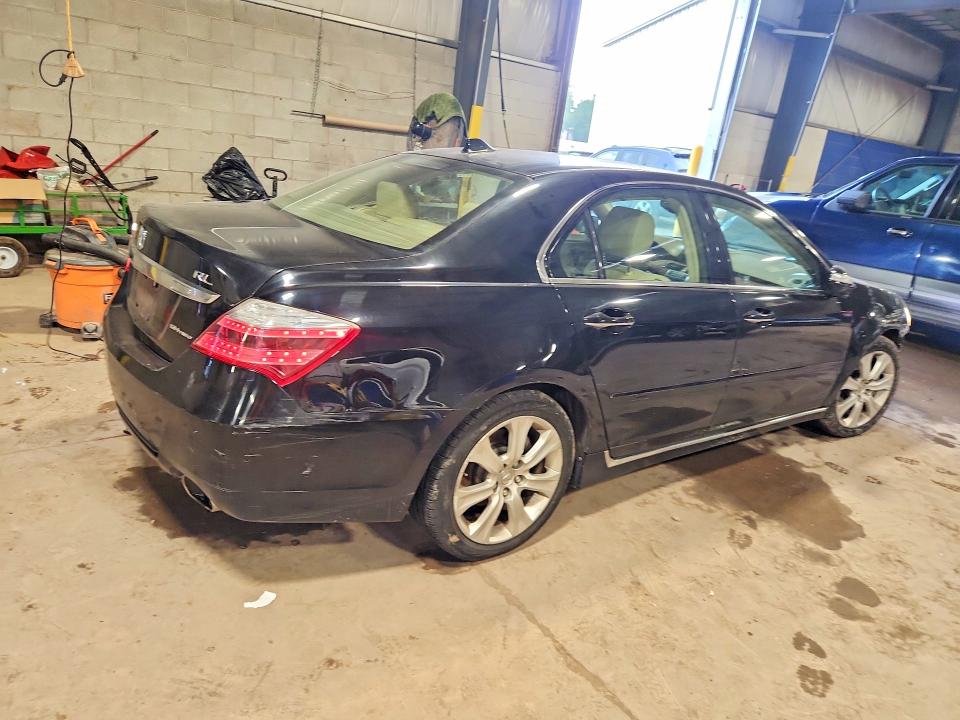 2009 Acura Rl VIN JH4KB26689C001921 COPART salvage auction — FRONT END, Pa - Cert Of Salvage-Theft, sold $1,050 on 2026-07-27 (photo 3)