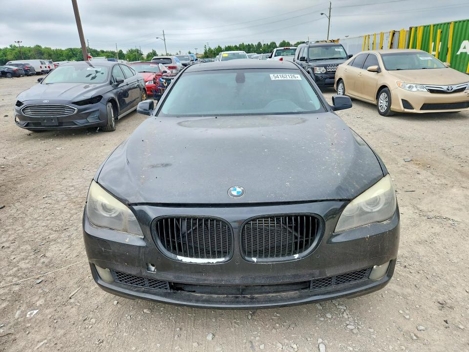 2011 BMW 7 series VIN WBAKC8C57BC434422 COPART salvage auction — NORMAL WEAR, In - Cert Of Title - Rebuilt Vehicl (P), sold $775 on 2026-07-02 (photo 5)