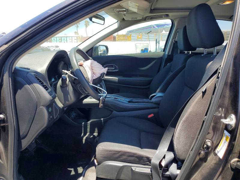 2018 Honda Hr-v VIN 3CZRU5H52JM721602 COPART salvage auction — FRONT END, Ca - Salvage Certificate, sold $4,400 on 2026-07-24 (photo 7)