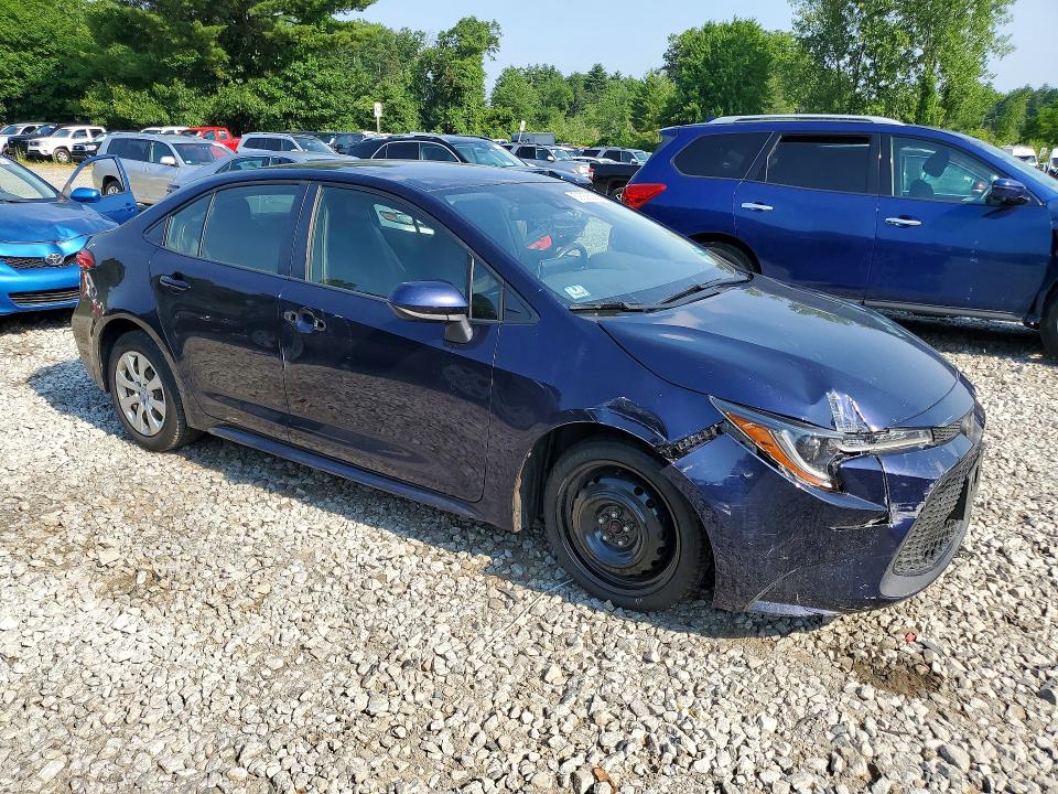 2020 Toyota Corolla VIN JTDEPRAE9LJ026126 COPART salvage auction — FRONT END, MA - CERT OF TITLE-SALVAGE, sold $4,100 on 2026-07-30 (photo 4)
