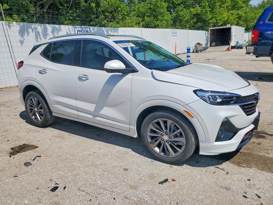 2022 Buick Encore VIN KL4MMFSL9NB016087 COPART salvage auction — FRONT END, Mo - Salvage Certificate Of Title, sold $2,300 on 2026-07-24 (photo 4)