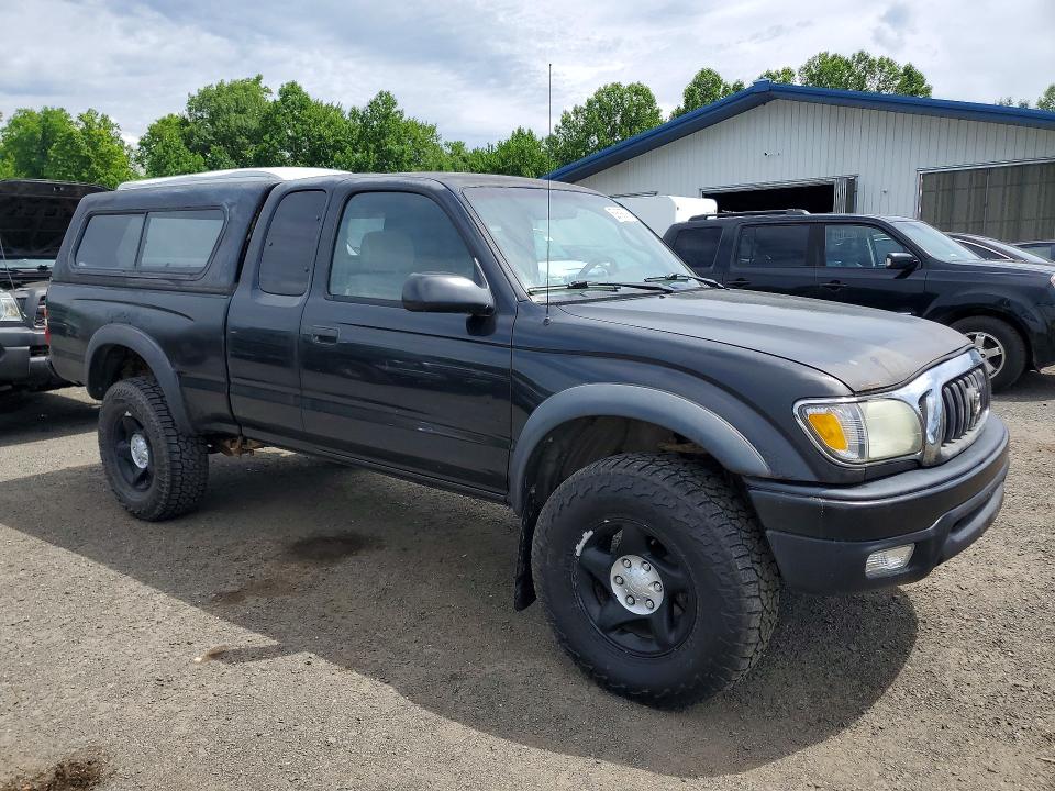 2002 Toyota Tacoma VIN 5TEWN72N92Z126504 COPART salvage auction — REAR END, Vt - Certificate Of Title, sold $2,450 on 2026-07-10 (photo 4)