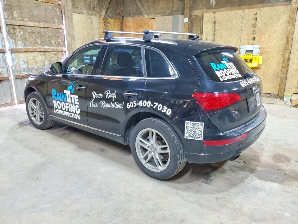 2015 Audi Q5 VIN WA1LFAFP4FA003471 COPART salvage auction — MINOR DENT/SCRATCHES, Sd - Certificate Of Title, sold $600 on 2026-07-28 (photo 2)
