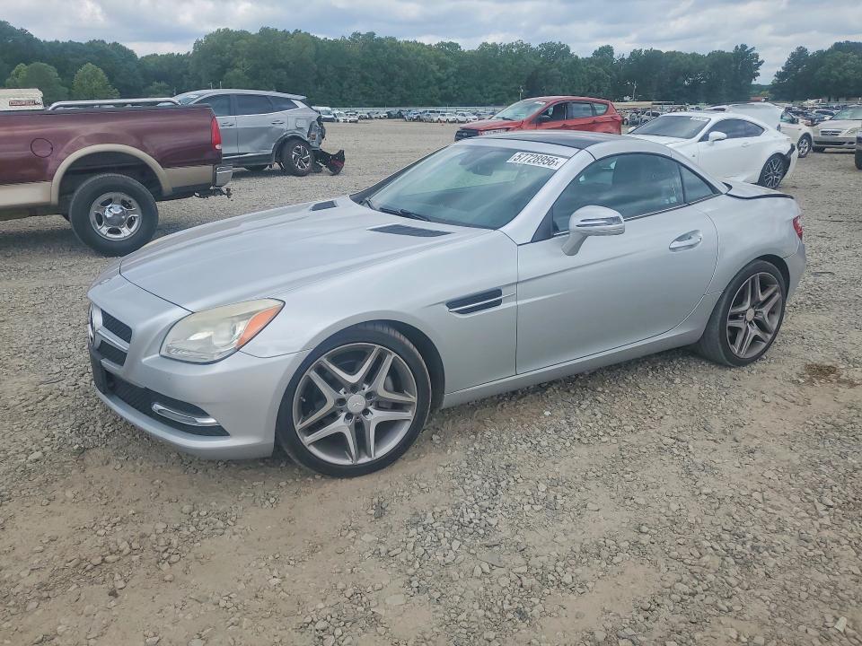 2013 Mercedes-benz Slk-klasse VIN WDDPK4HA7DF069175 COPART salvage auction — REAR END, Ar - Cert Of Title-Salvage, sold $80 on 2026-07-27 (photo 1)
