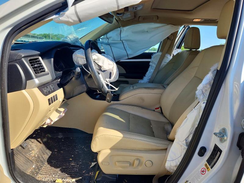 2019 Toyota VIN 5TDJZRFH8KS605797 COPART salvage auction — FRONT END, Nj - Cert Of Title-Salvage, sold $7,000 on 2026-07-30 (photo 7)