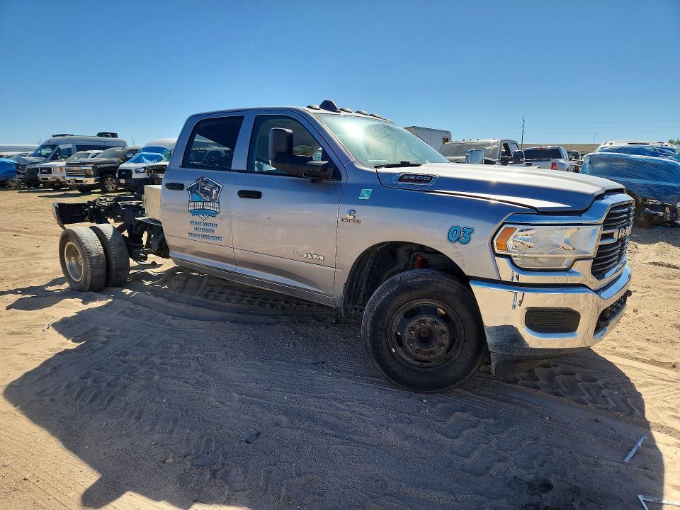 2020 Ram VIN 3C63RRGL7LG292843 COPART salvage auction — ROLLOVER, Tx - Certificate Of Title, sold $4,100 on 2026-07-09 (photo 4)