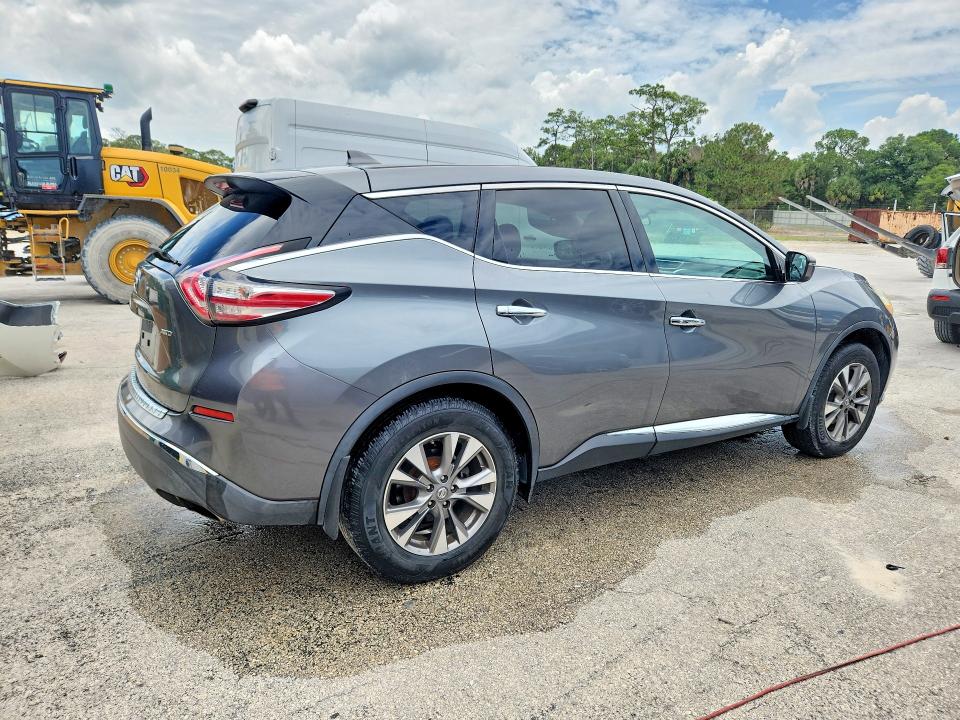 2017 Nissan Murano VIN 5N1AZ2MH6HN188281 COPART salvage auction — MECHANICAL, Fl - Certificate Of Title, sold $1,050 on 2026-07-09 (photo 3)