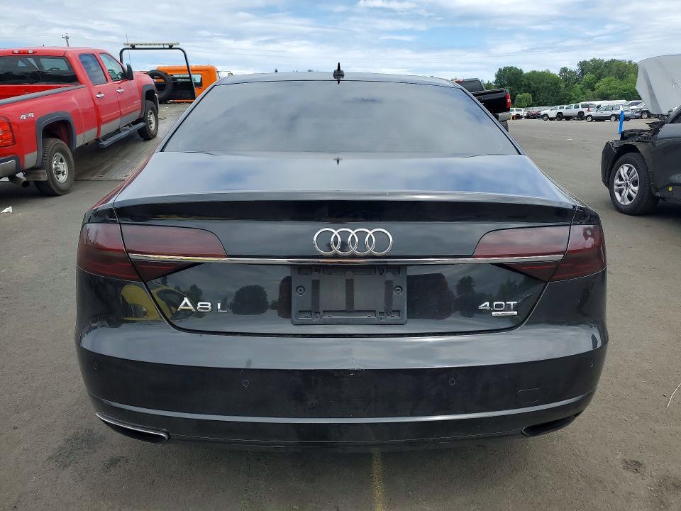 2016 Audi A8 VIN WAU43AFD8GN008141 COPART salvage auction — UNDERCARRIAGE, Or - Salvage Title Certificate, sold $3,550 on 2026-07-06 (photo 6)
