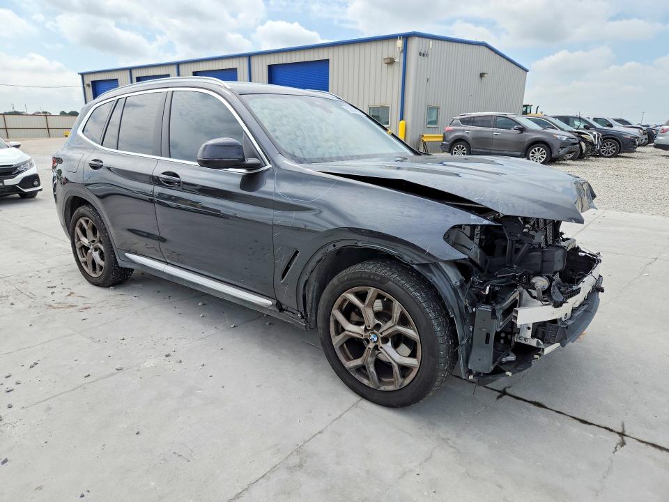 2023 BMW X3 VIN 5UX43DP09P9N89530 COPART salvage auction — FRONT END, Tx - Certificate Of Title, sold $175 on 2026-07-28 (photo 4)