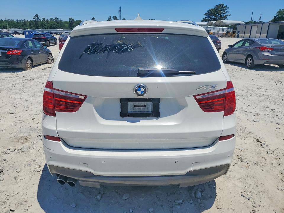 2016 BMW X3 VIN 5UXWX9C55G0D72947 COPART salvage auction — FRONT END, GA - CERT OF TITLE-SALVAGE, sold $4,100 on 2026-07-27 (photo 6)