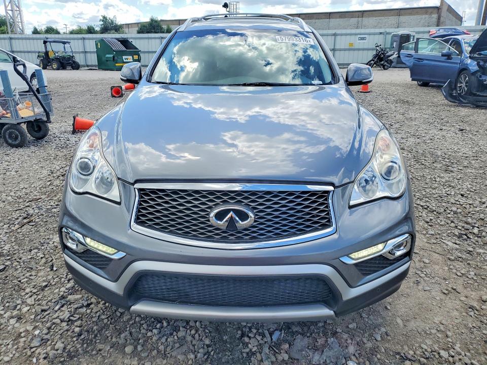 2017 Infiniti VIN JN1BJ0RR1HM406688 COPART salvage auction — WATER/FLOOD, Oh - Cert Of Title-Salvage Flood, sold $2,850 on 2026-07-28 (photo 5)