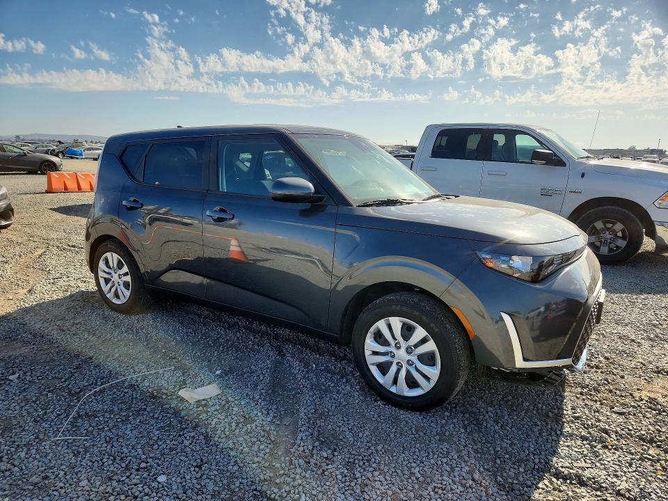 2025 Kia Soul VIN KNDJ23AU4S7958568 COPART salvage auction — REAR END, Ca - Salvage Certificate, sold $250 on 2026-07-28 (photo 4)