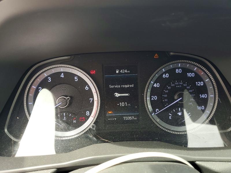 2020 Hyundai VIN 5NPEL4JA0LH043692 COPART salvage auction — FRONT END, Oh - Cert Of Title-Salvage, sold $3,975 on 2026-07-07 (photo 9)