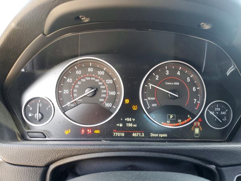 2018 BMW 3 series VIN WBA8Z9C57JG827780 COPART salvage auction — ALL OVER, De - Salvage Certificate, sold $1,300 on 2026-08-18 (photo 9)
